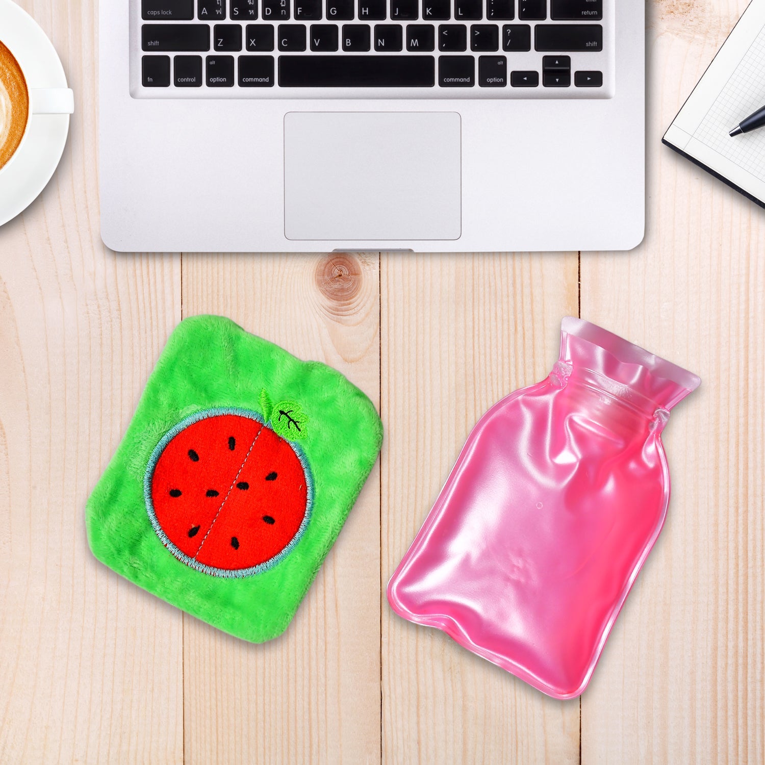6509 Watermelon small Hot Water Bag with Cover for Pain Relief, Neck, Shoulder Pain and Hand, Feet Warmer, Menstrual Cramps. DeoDap 6509 Watermelon small Hot Water Bag with Cover for Pain Relief, Neck, Shoulder Pain and Hand, Feet Warmer, Menstrual Cramps. DeoDap